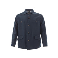 Sealup Elegant Single Breasted Linen Jacket