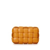 Bottega Veneta Elegant Caramel Padded Crossbody Bag