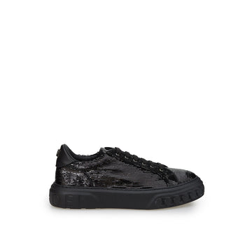 Casadei Glam Sequin Off-Road Sneaker Elegance