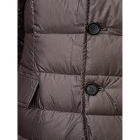 Add Elegant Dove Grey Quilted Jacket