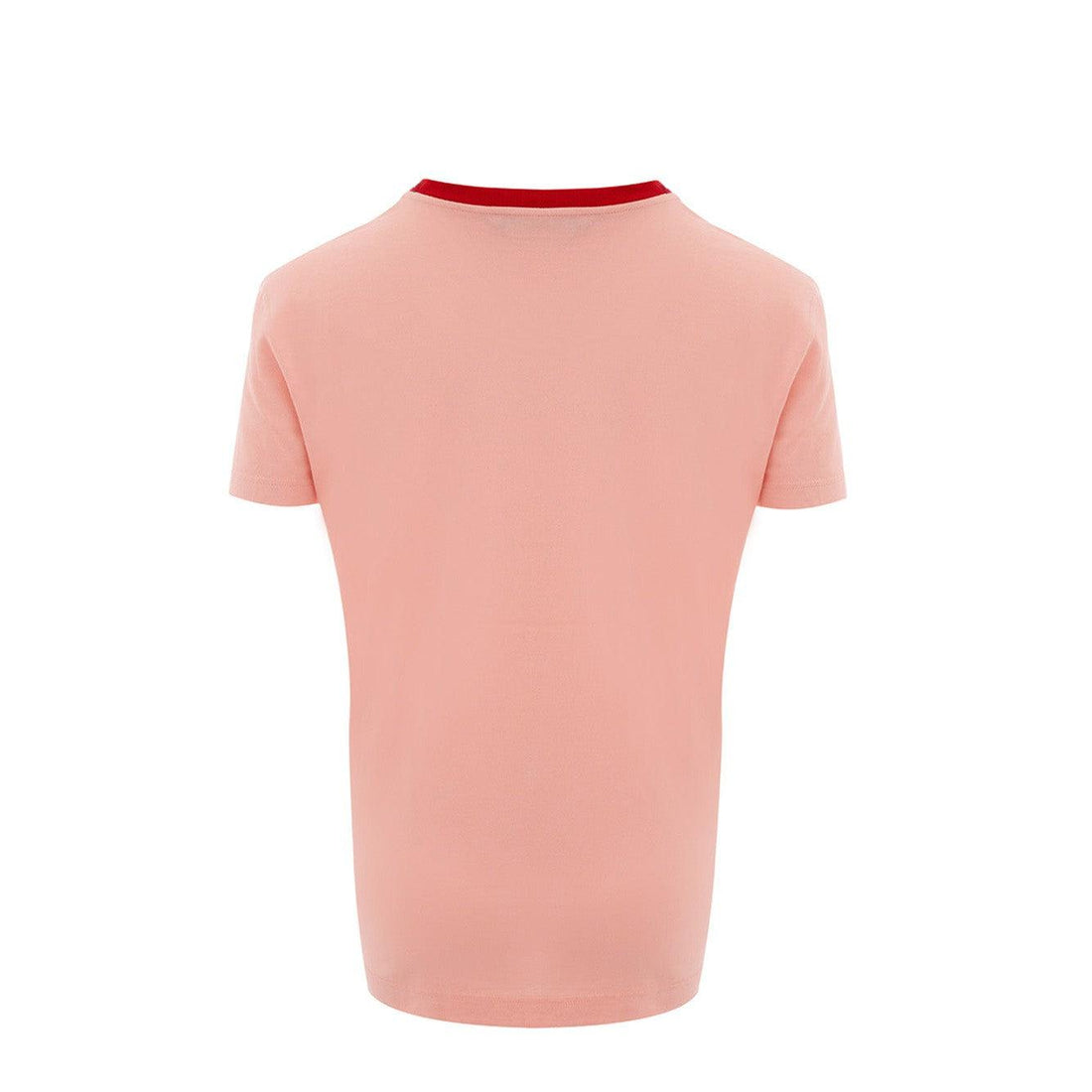 Dolce & Gabbana Elegant Pink Cotton Logo Tee