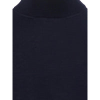 Colombo Elegant Navy Cashmere Silk Blend Sweater