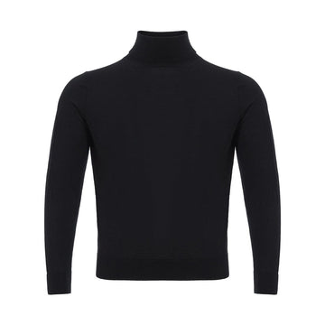 Colombo Black Cashmere Turtle Neck Sweater