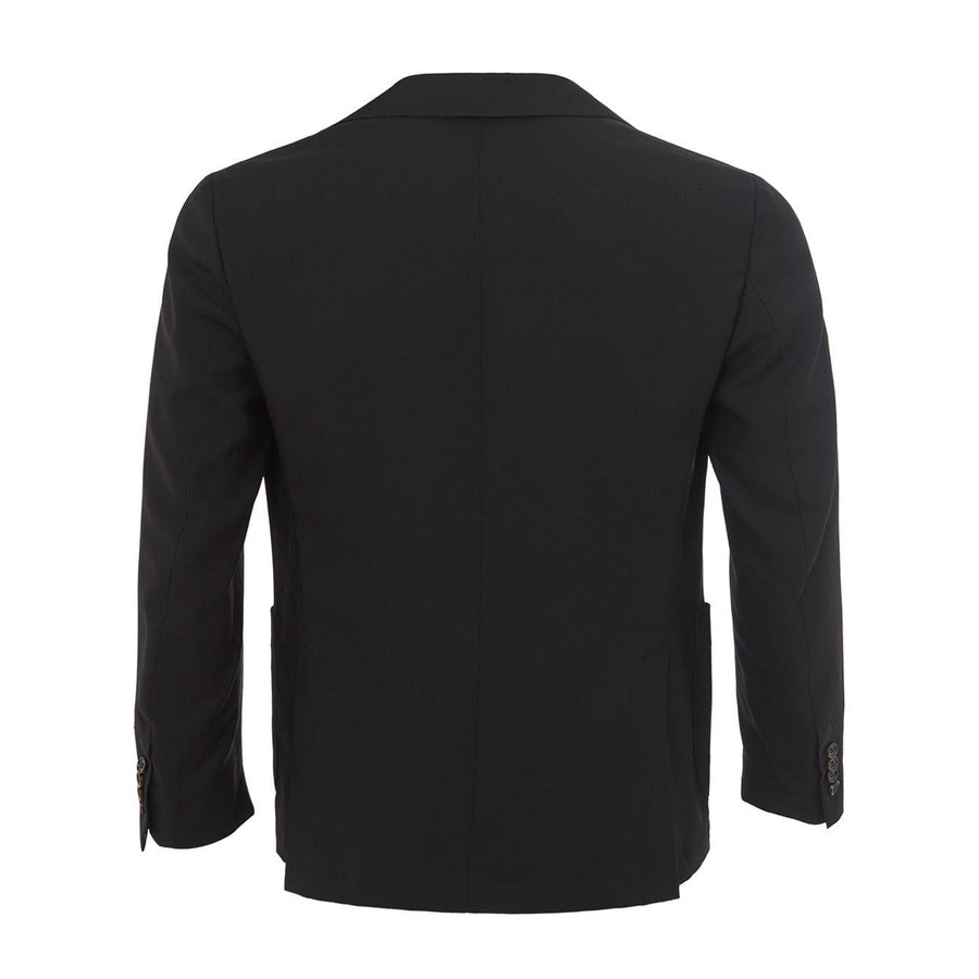 Colombo Elegant Black Cashmere Jacket
