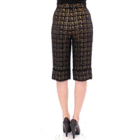 Dolce & Gabbana Elegant Designer Woven Shorts