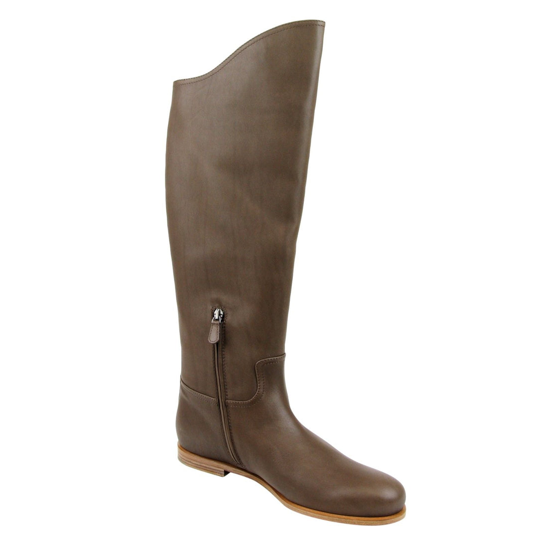 Bottega Veneta Women's Brown Leather Tall Boots