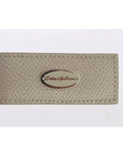 Dolce & Gabbana Elegant Beige Leather Money Clip
