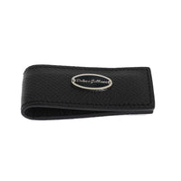 Dolce & Gabbana Elegant Blue Leather Money Clip