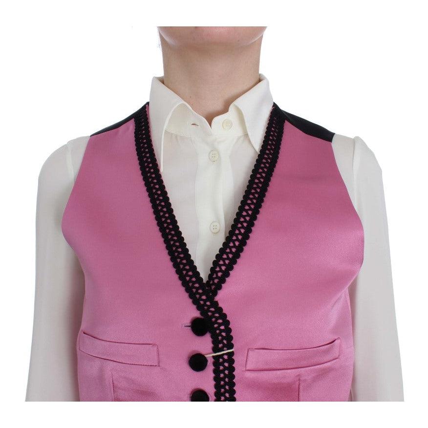 Dolce & Gabbana Silk-Cotton Blend Torero Inspired Vest