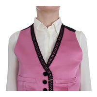 Dolce & Gabbana Silk-Cotton Blend Torero Inspired Vest