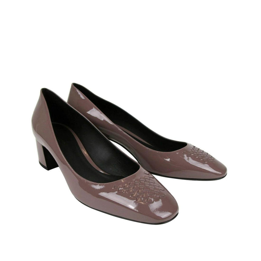 Bottega Veneta Bottega Veneta Women's Mauve Patent Leather Heel