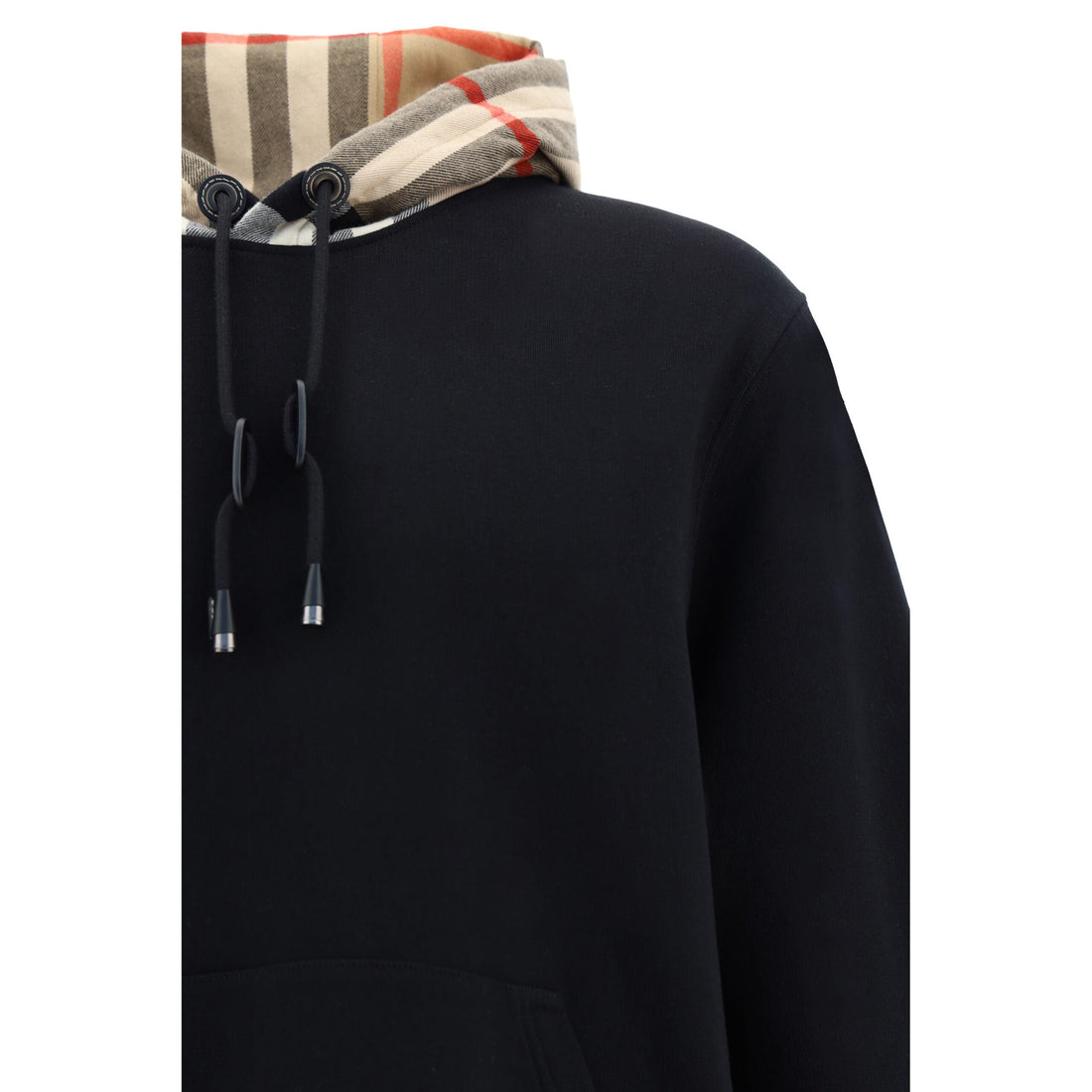 Burberry Elegant Oversize Black Samuel Hoodie