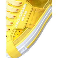 Dolce & Gabbana Chic High-Top Color-Block Sneakers