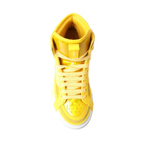 Dolce & Gabbana Chic High-Top Color-Block Sneakers