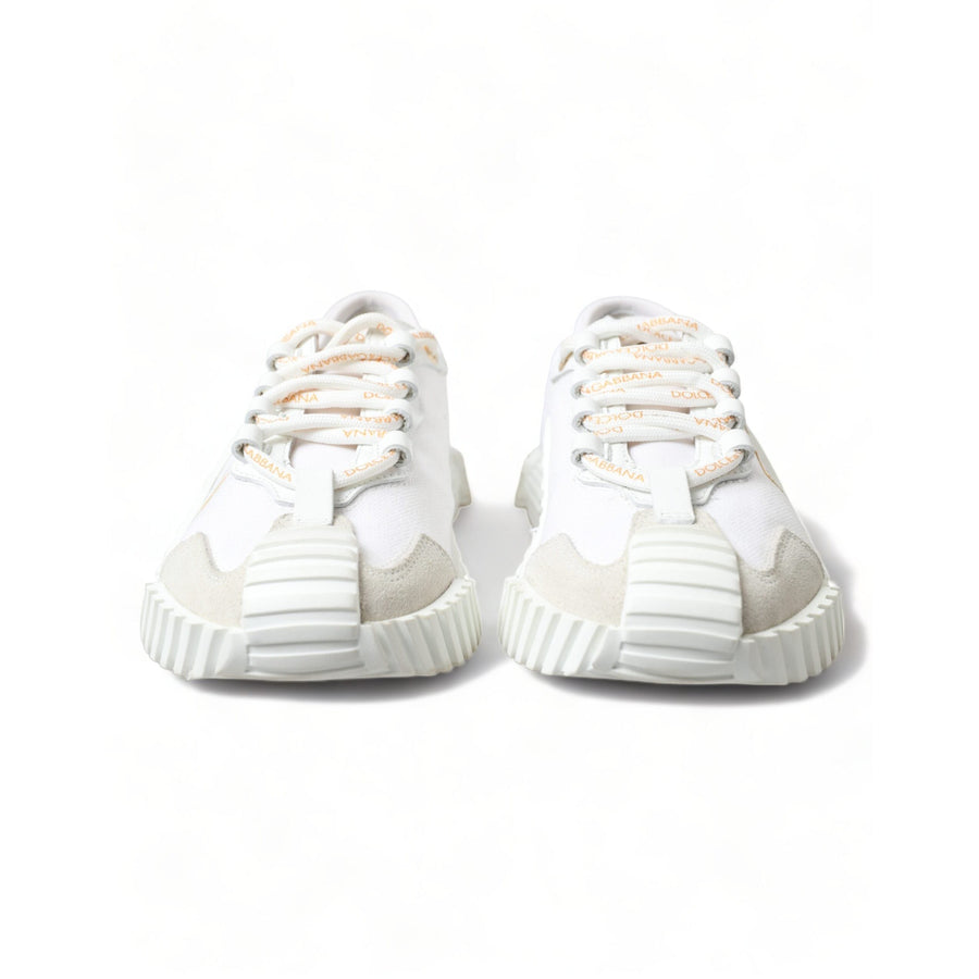 Dolce & Gabbana Elevated White NS1 Sneakers