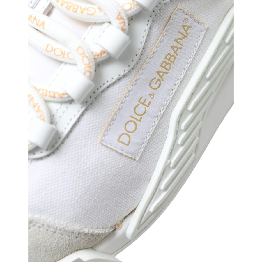 Dolce & Gabbana Elevated White NS1 Sneakers