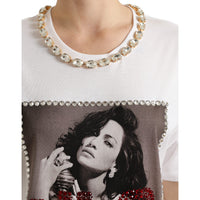 Dolce & Gabbana J.Lo Portrait Crystal Tee – Limited Edition