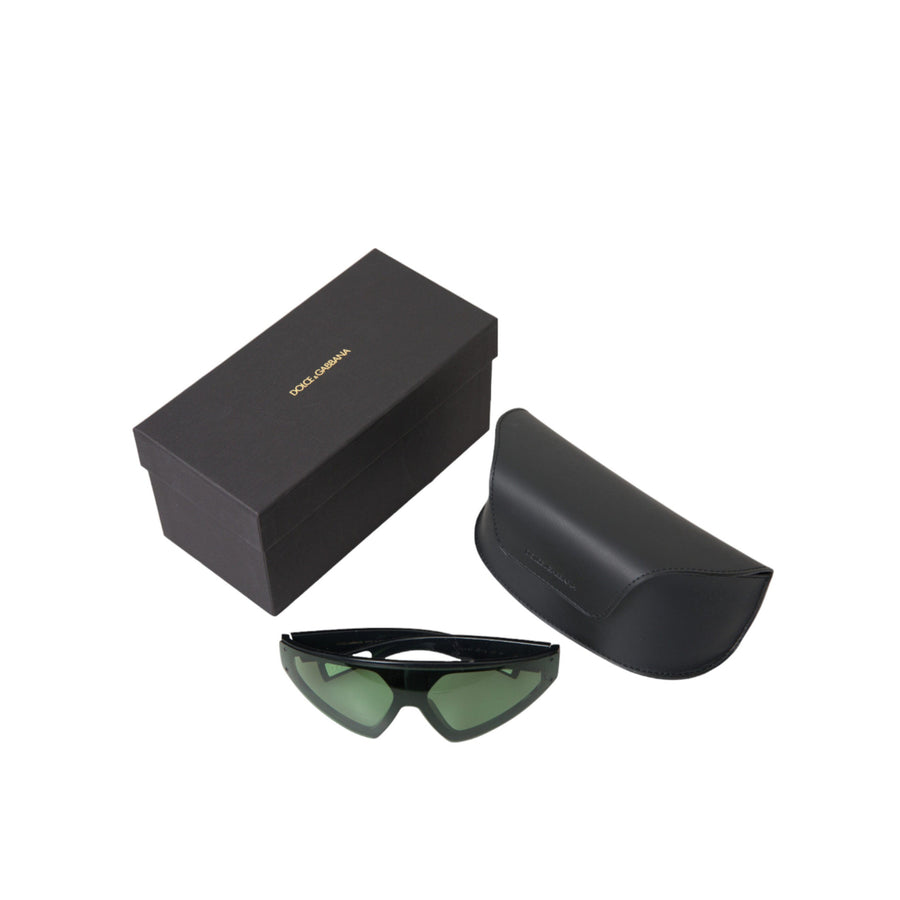 Dolce & Gabbana Sleek Men's Green-Lens Sunglasses