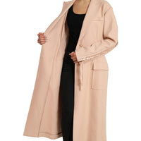 Dolce & Gabbana Elegant Beige Single-Breasted Trench Coat