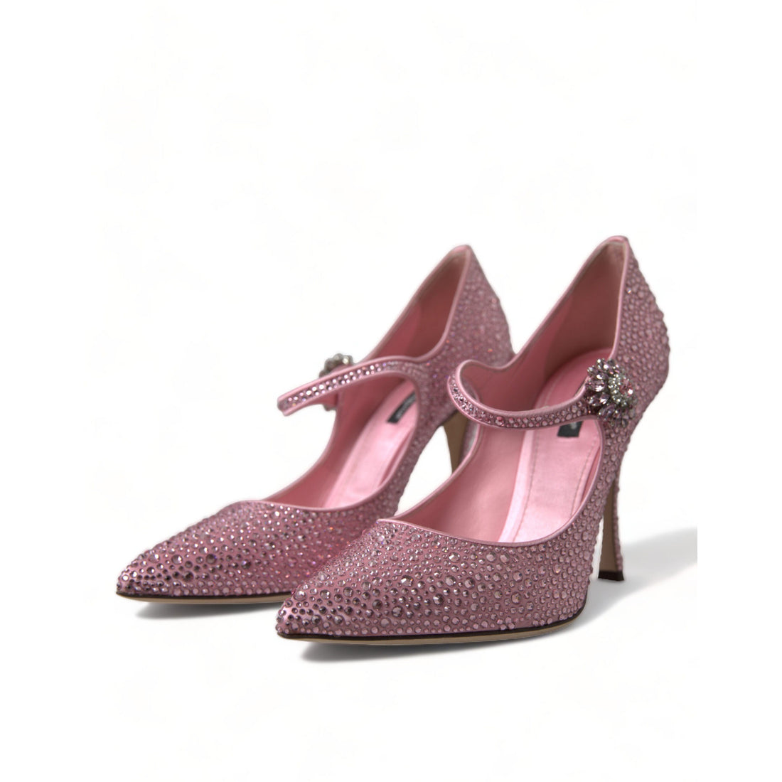 Dolce & Gabbana Enchanting Pink Crystal Pumps