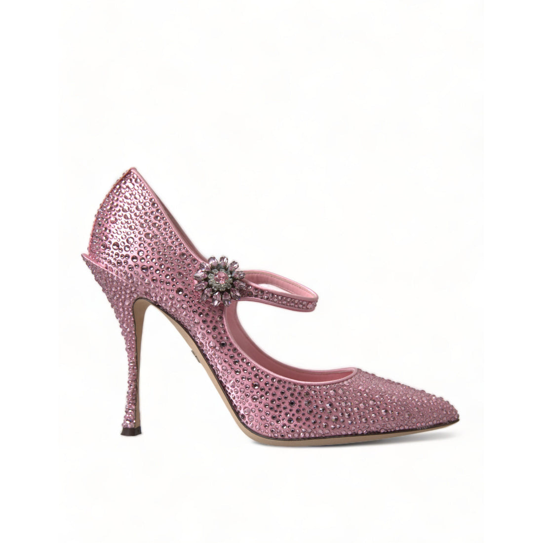 Dolce & Gabbana Enchanting Pink Crystal Pumps