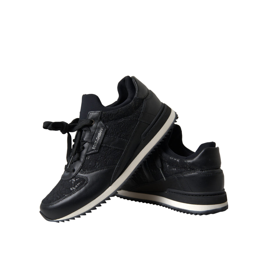 Dolce & Gabbana Elegant Black Classic Sneakers