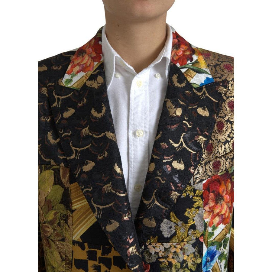 Dolce & Gabbana Elegant Multicolor Single Breasted Jacket