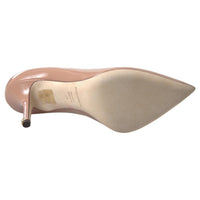 Dolce & Gabbana Elegant Beige Patent Leather Pumps