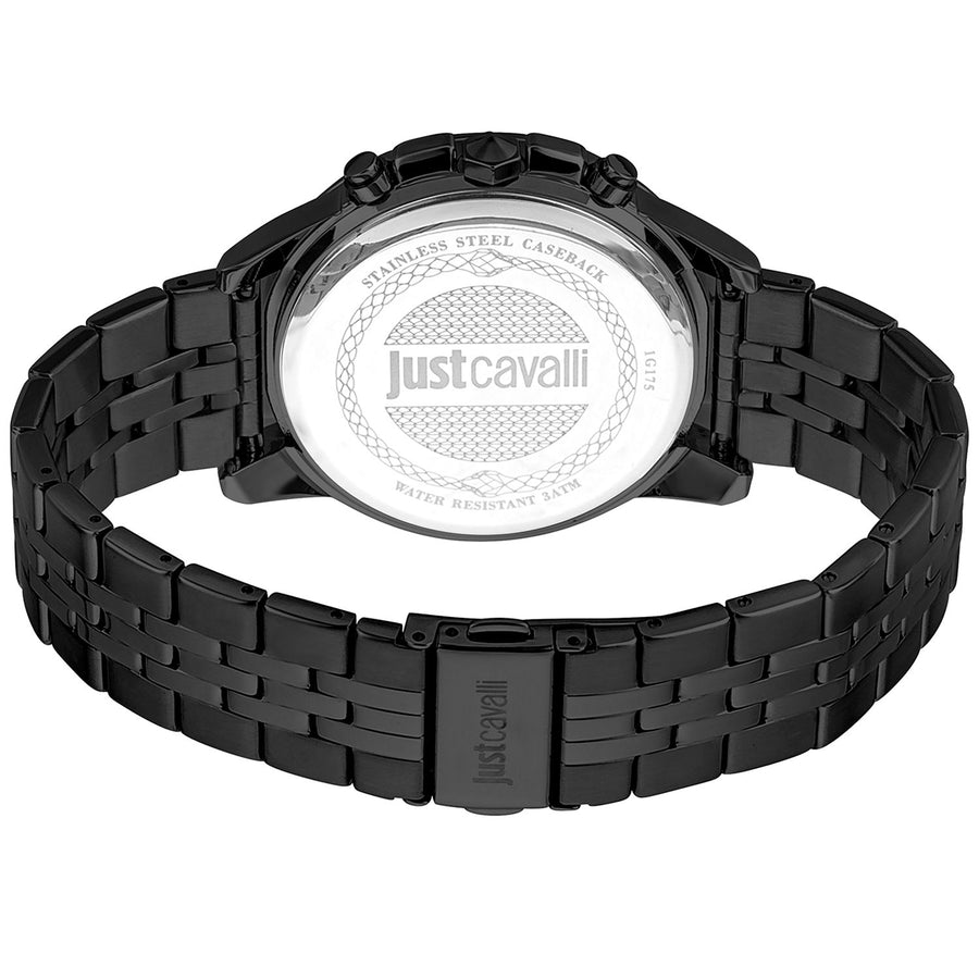 Just Cavalli Black Men Watch