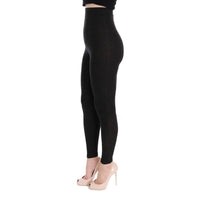 Dolce & Gabbana Elegant High-Waist Cashmere Tights Pants