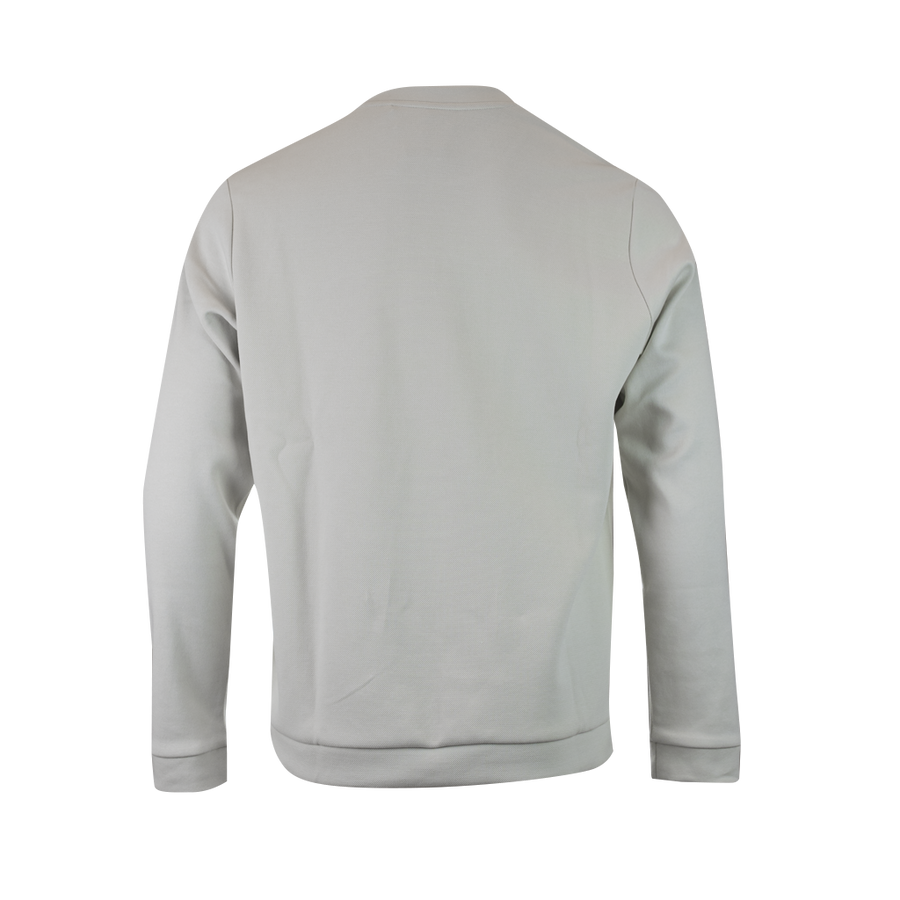 Hugo Boss Elegant Beige Cotton Sweatshirt