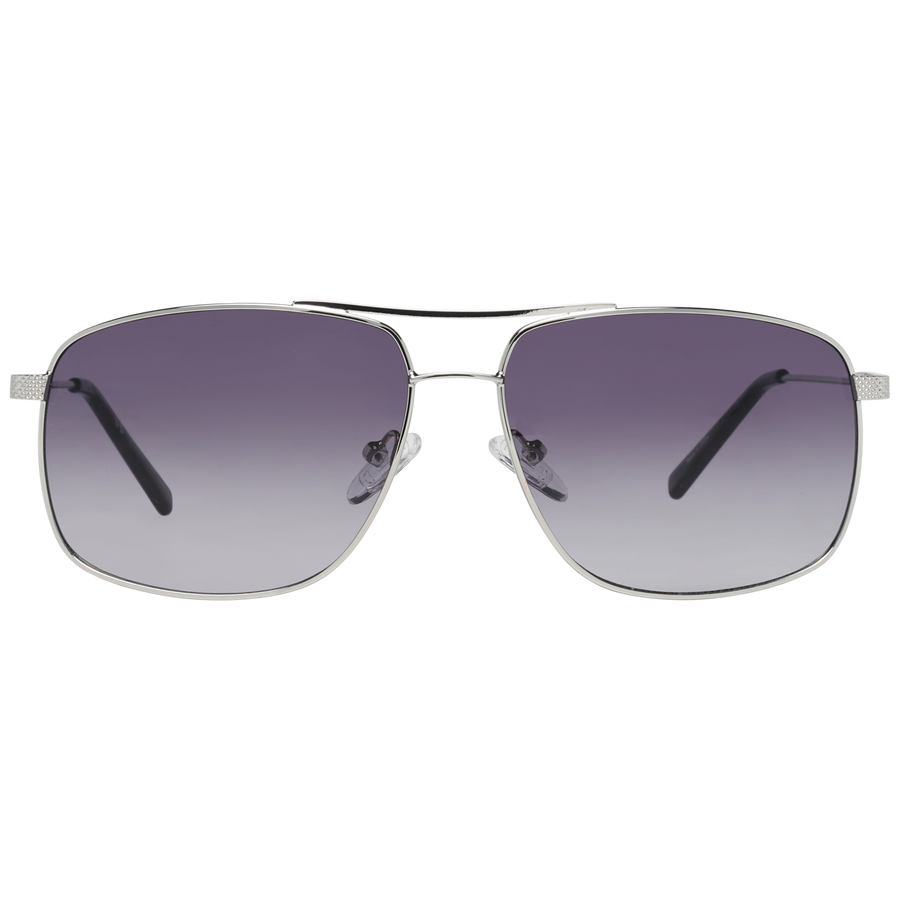 Guess Silver Men Sunglasses