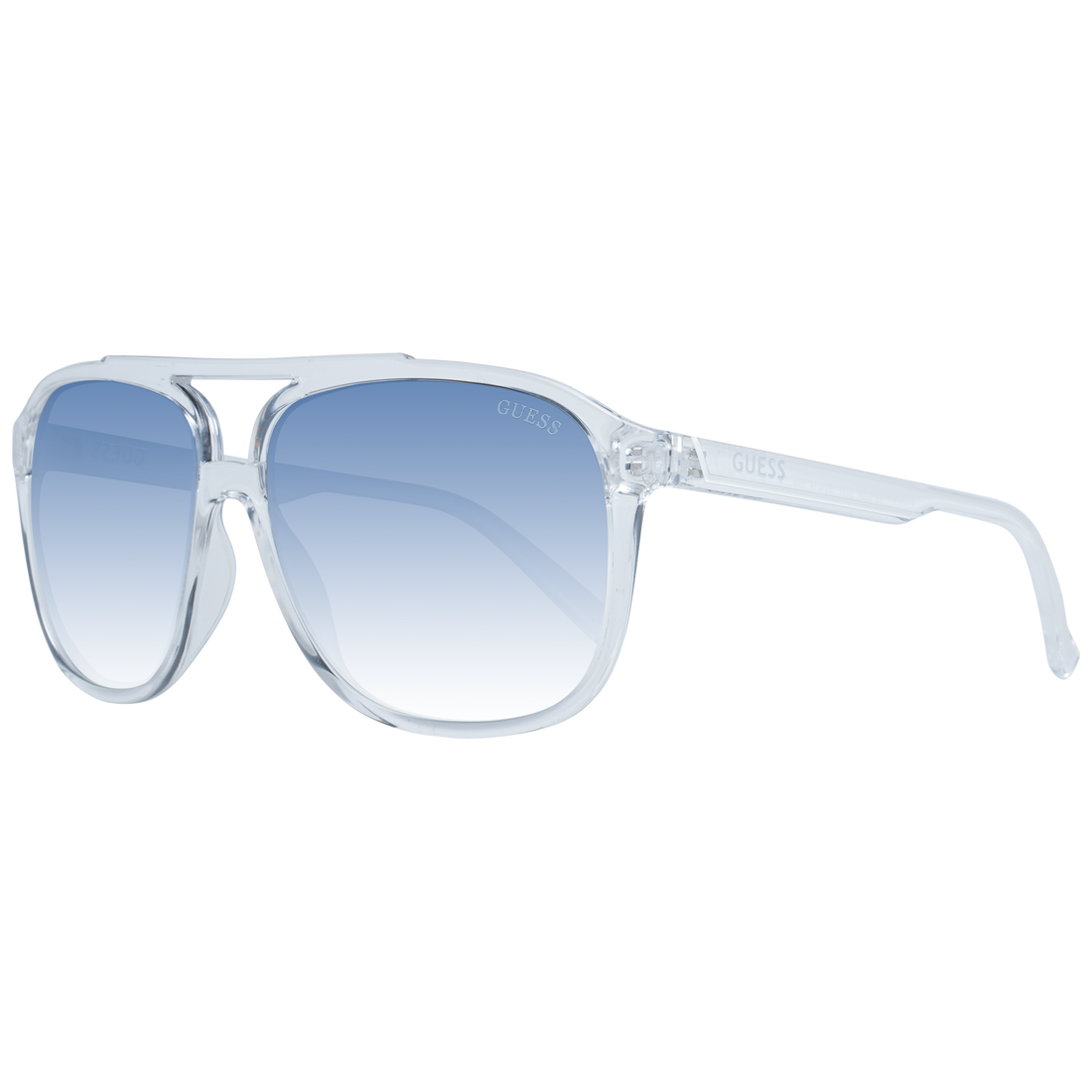 Guess Transparent Men Sunglasses