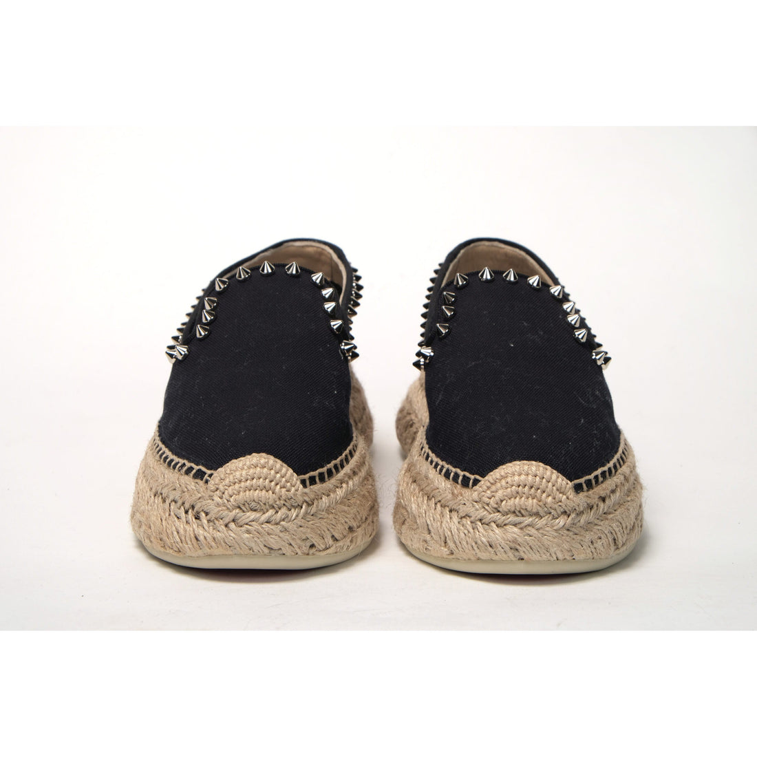 Christian Louboutin Obscur Black Platform Espadrille Espadrille Shoes