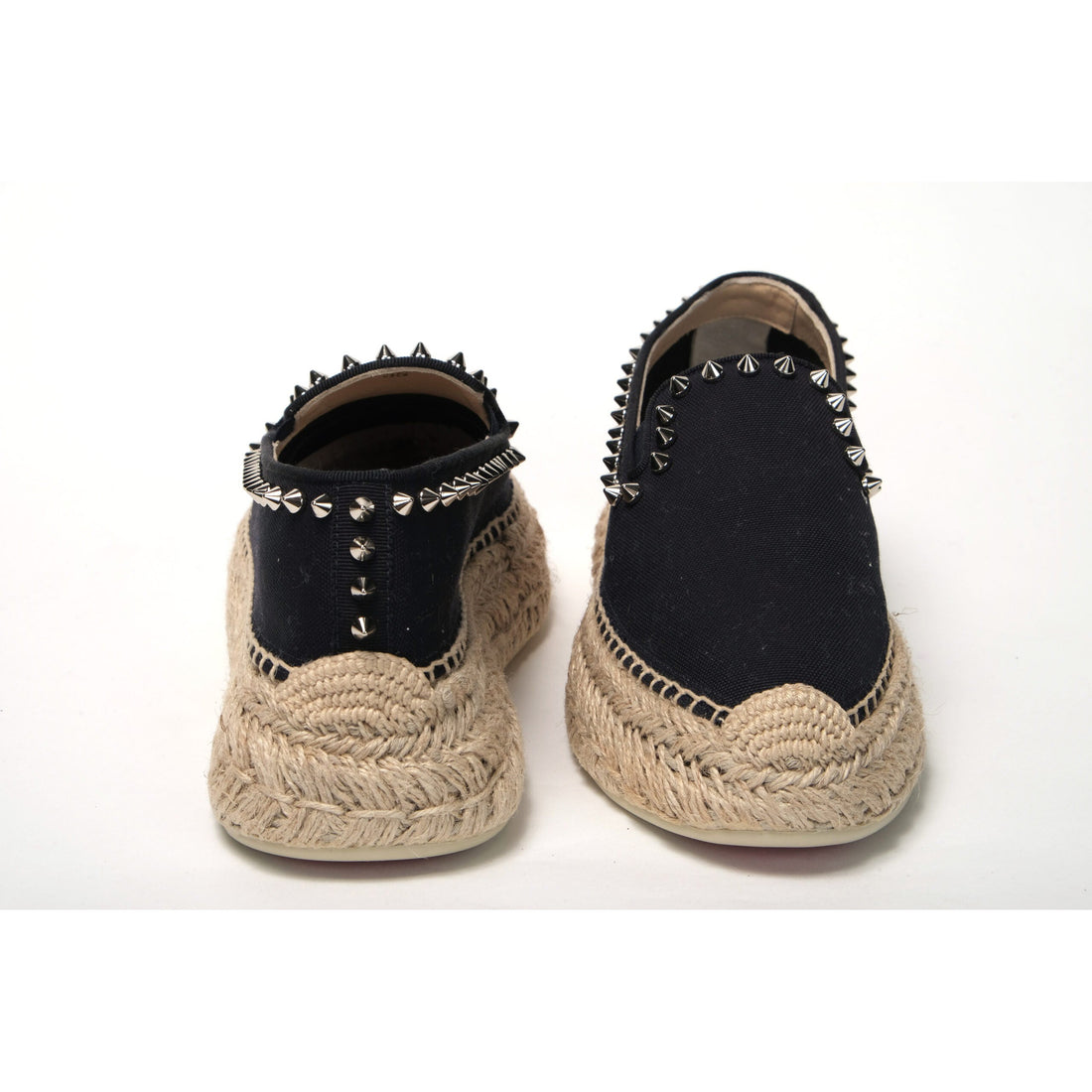 Christian Louboutin Obscur Black Platform Espadrille Espadrille Shoes