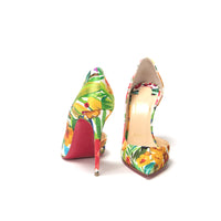 Christian Louboutin Multicolor Flower Printed High Heels Pumps Shoes