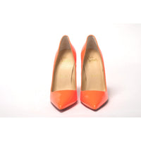 Christian Louboutin Neon Orange So Kate Patent High Heel