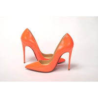 Christian Louboutin Neon Orange So Kate Patent High Heel