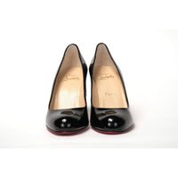 Christian Louboutin Simple Pump 85 Patent Black Heel