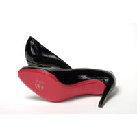 Christian Louboutin Simple Pump 85 Patent Black Heel