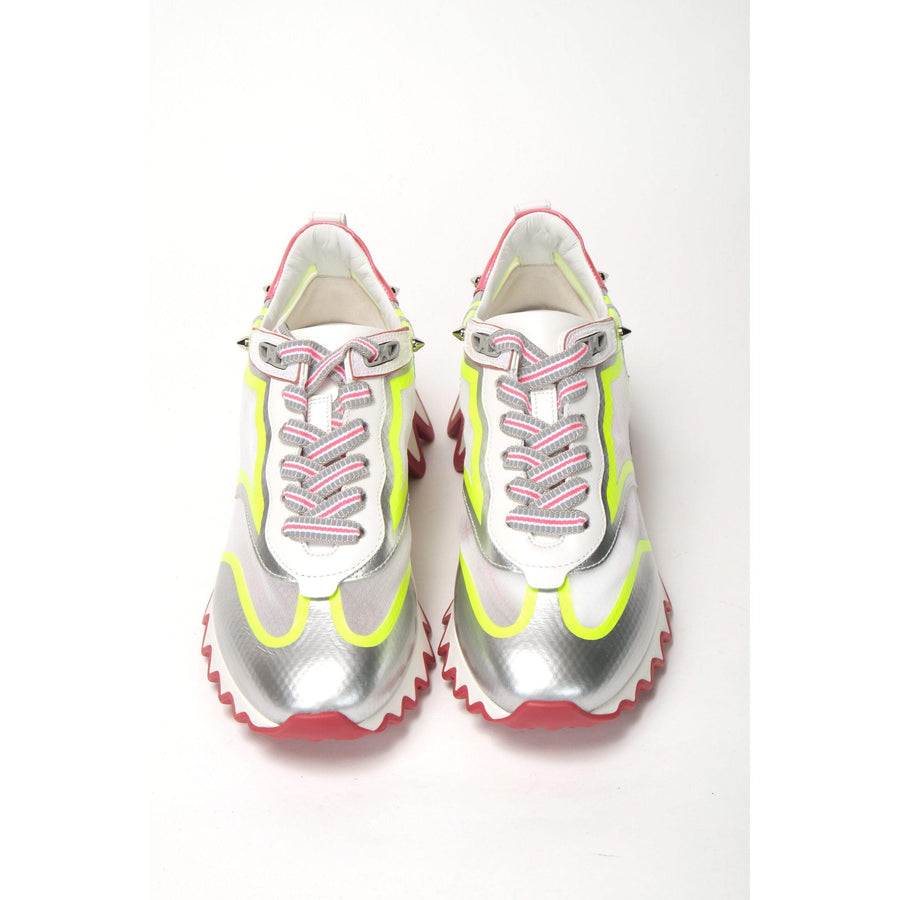 Christian Louboutin Multicolor Version Sharkina Flat Rete Sneaker