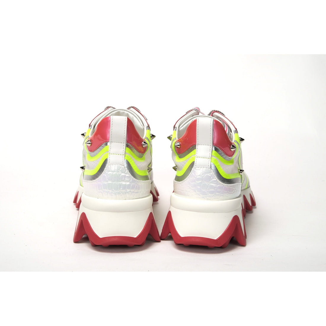 Christian Louboutin Multicolor Version Sharkina Flat Rete Sneaker