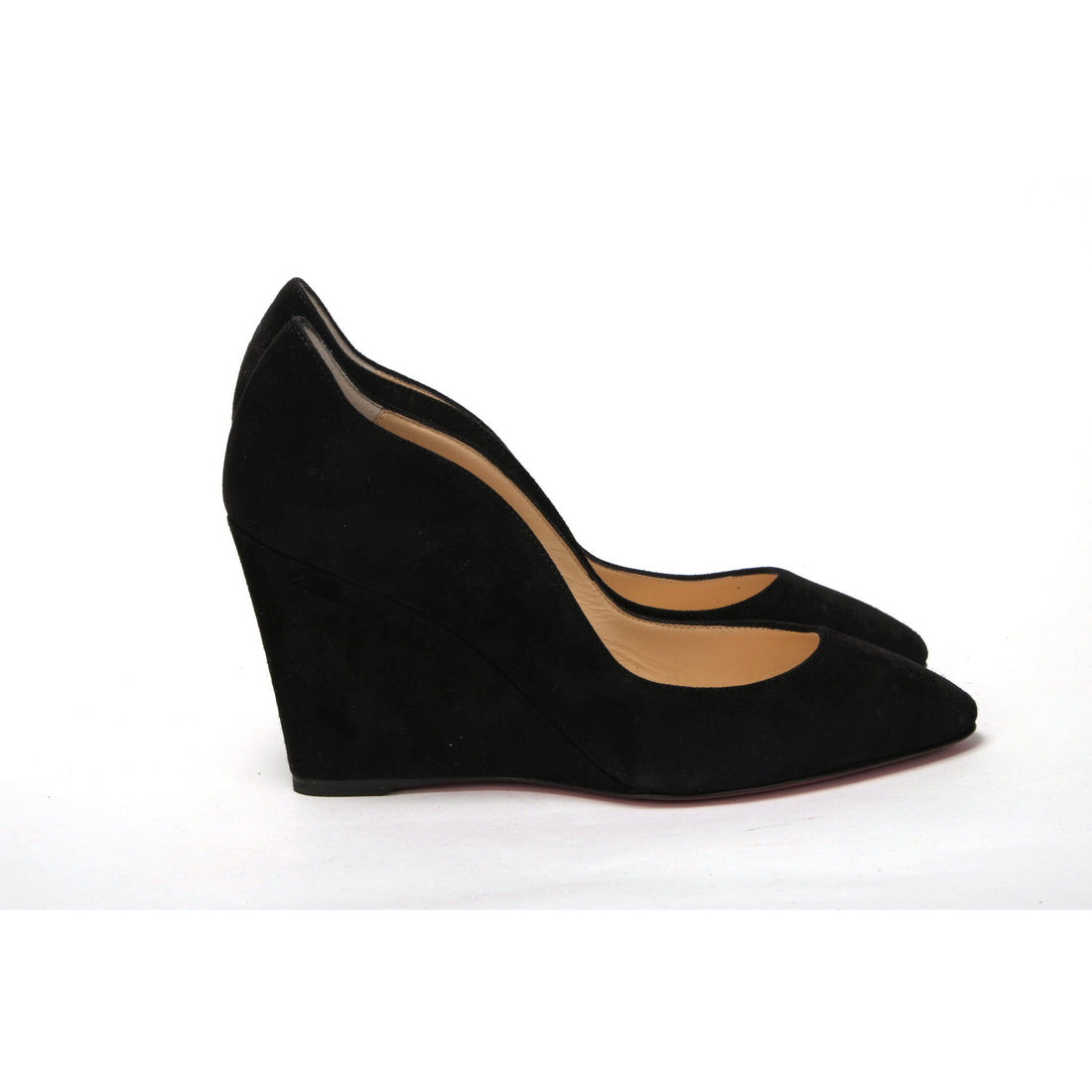 Christian Louboutin Black Tanja 85 Veau Heel