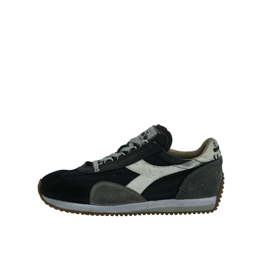 Diadora Chic Canvas and Suede Designer Sneakers