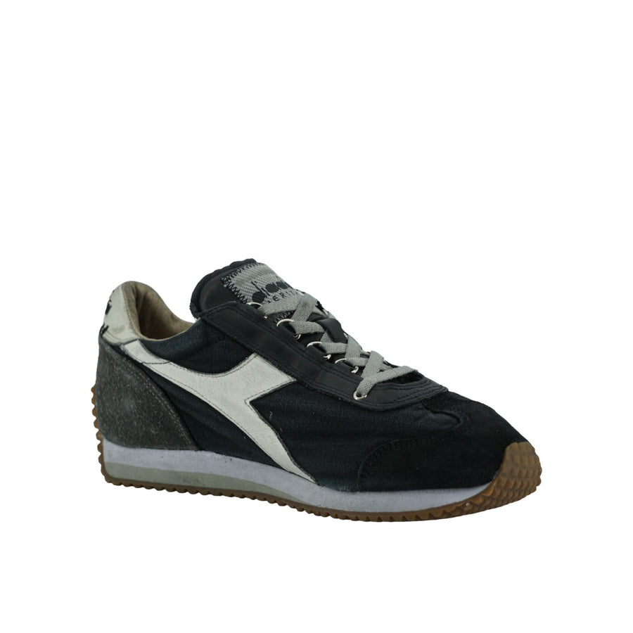 Diadora Chic Canvas and Suede Designer Sneakers