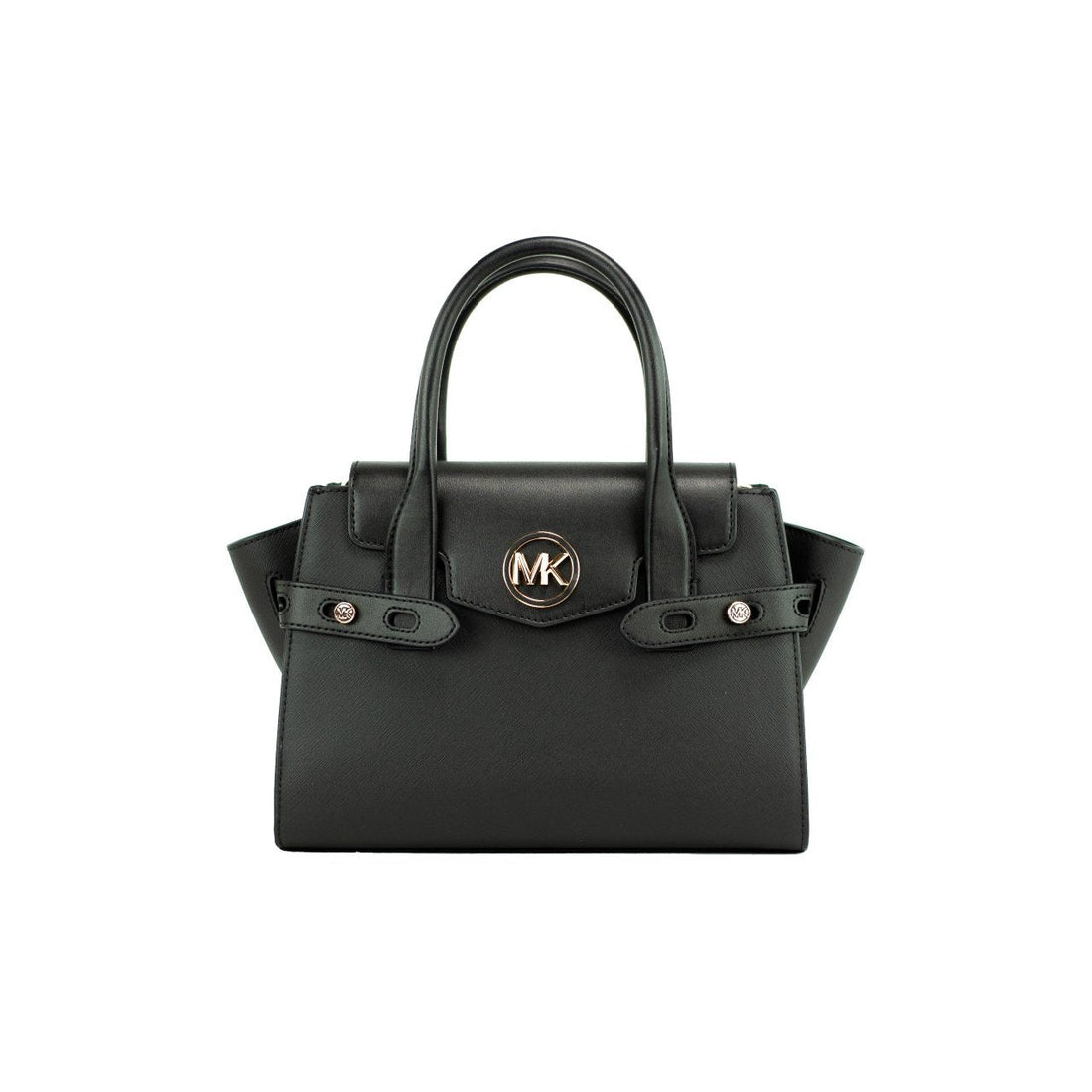 Michael kors black gold bag best sale