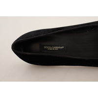 Dolce & Gabbana Elegant Patent Leather Flat Shoes