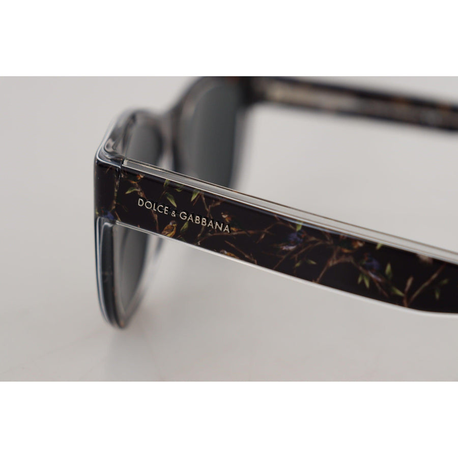 Dolce & Gabbana Elegant Black Acetate Sunglasses for Women