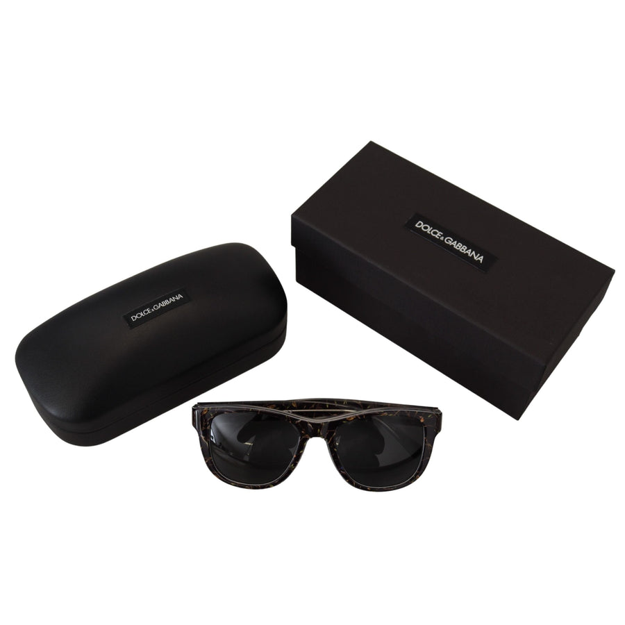 Dolce & Gabbana Elegant Black Acetate Sunglasses for Women