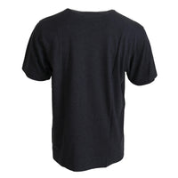 Dolce & Gabbana Gray Crewneck Cotton Short Sleeve  T-shirt